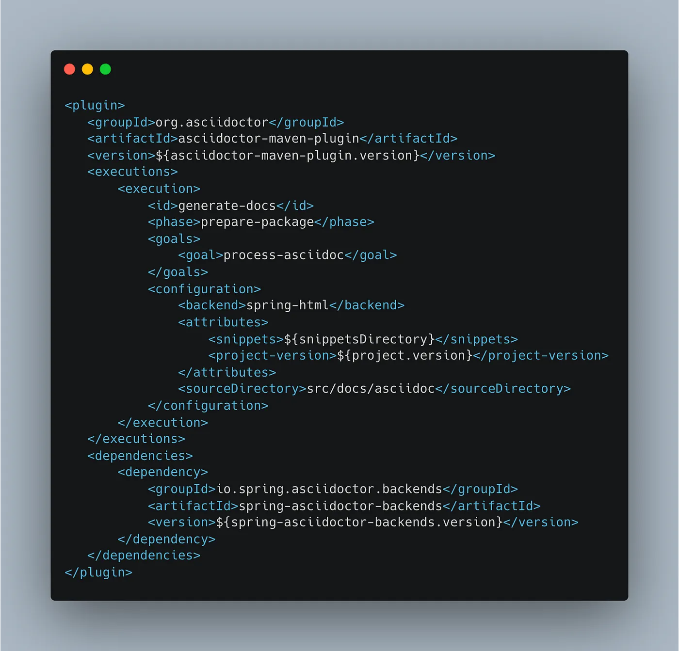 asciidoctor-plugin-configuration